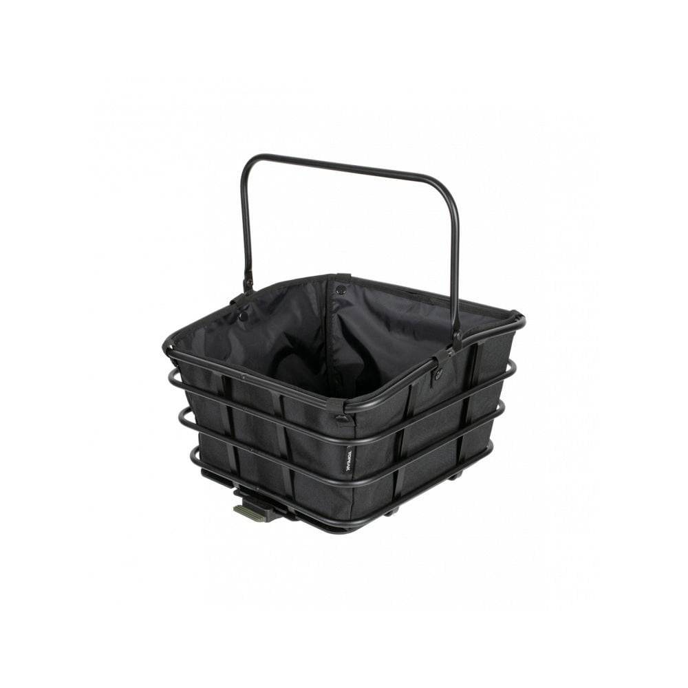 Topeak Urban Basket DX inner pad liner for panniers and bags, made of durable 600D material, shown inside a bag.