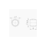 Aztec Olive 5.5mm Hayes brake spares for bike braking, set of 8 components, reliable bike brake system parts.