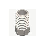 Set of eight Aztec threaded shrouds for M8 x 0.75 bolts, compatible with Avid brake system components.