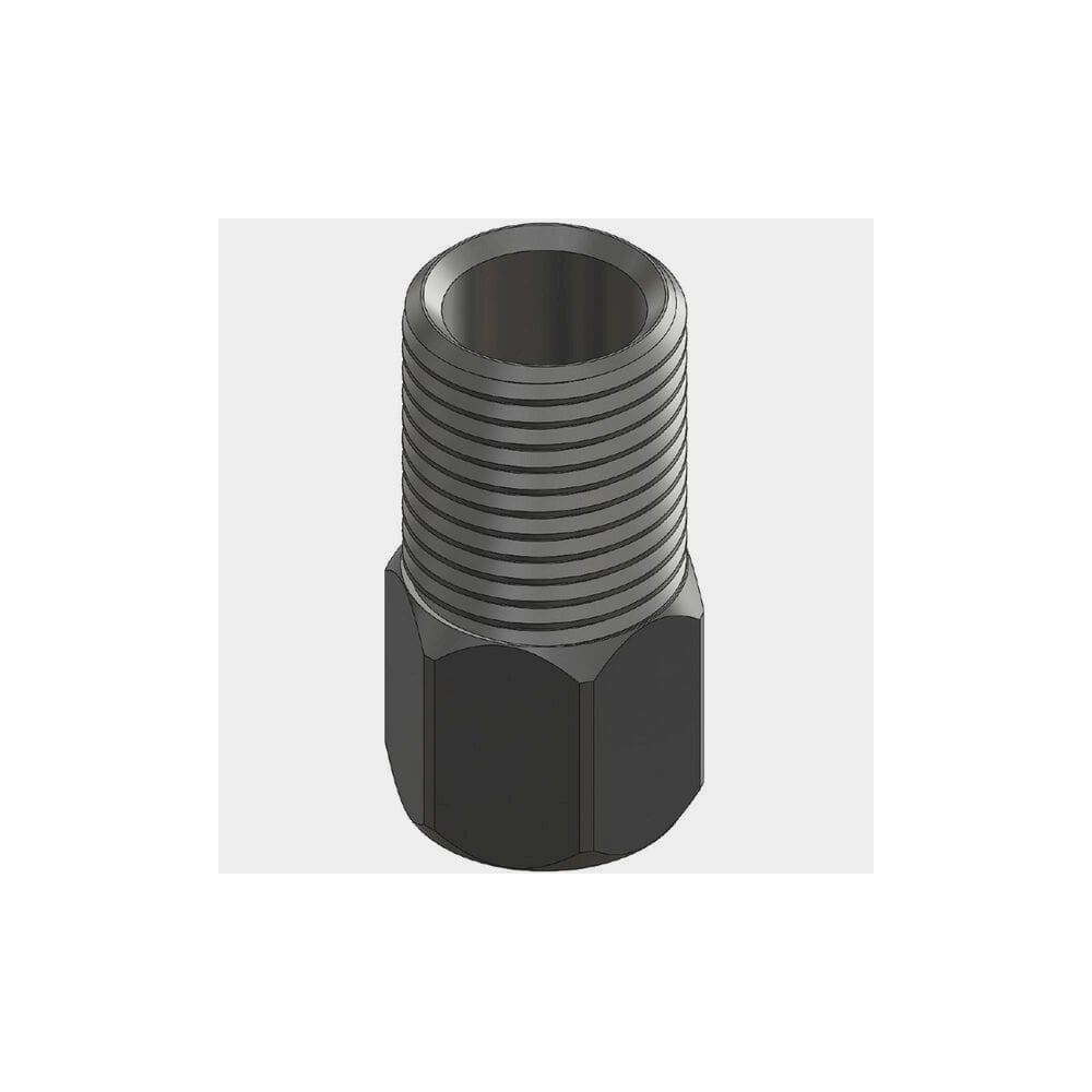 Aztec M8 x 0.75 threaded shrouds for Hayes brakes, set of 8 replacement brake components, durable metal construction.