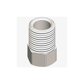 Set of 8 Aztec threaded shrouds M8 x 0.75 for Shimano brake components, durable bike parts for reliable braking performance.