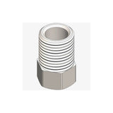 Set of 8 Aztec threaded shrouds M8 x 0.75 for Shimano brake components, durable bike parts for reliable braking performance.