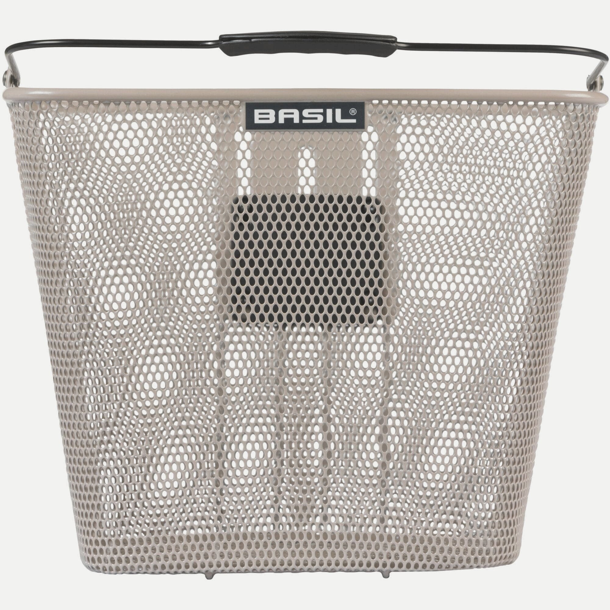 Aztec Panniers & Bags - Bilbao front bicycle basket KF nude metallic