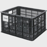 Basil Panniers & Bags - bicycle crate MIK M 29.5L recycled synthetic black