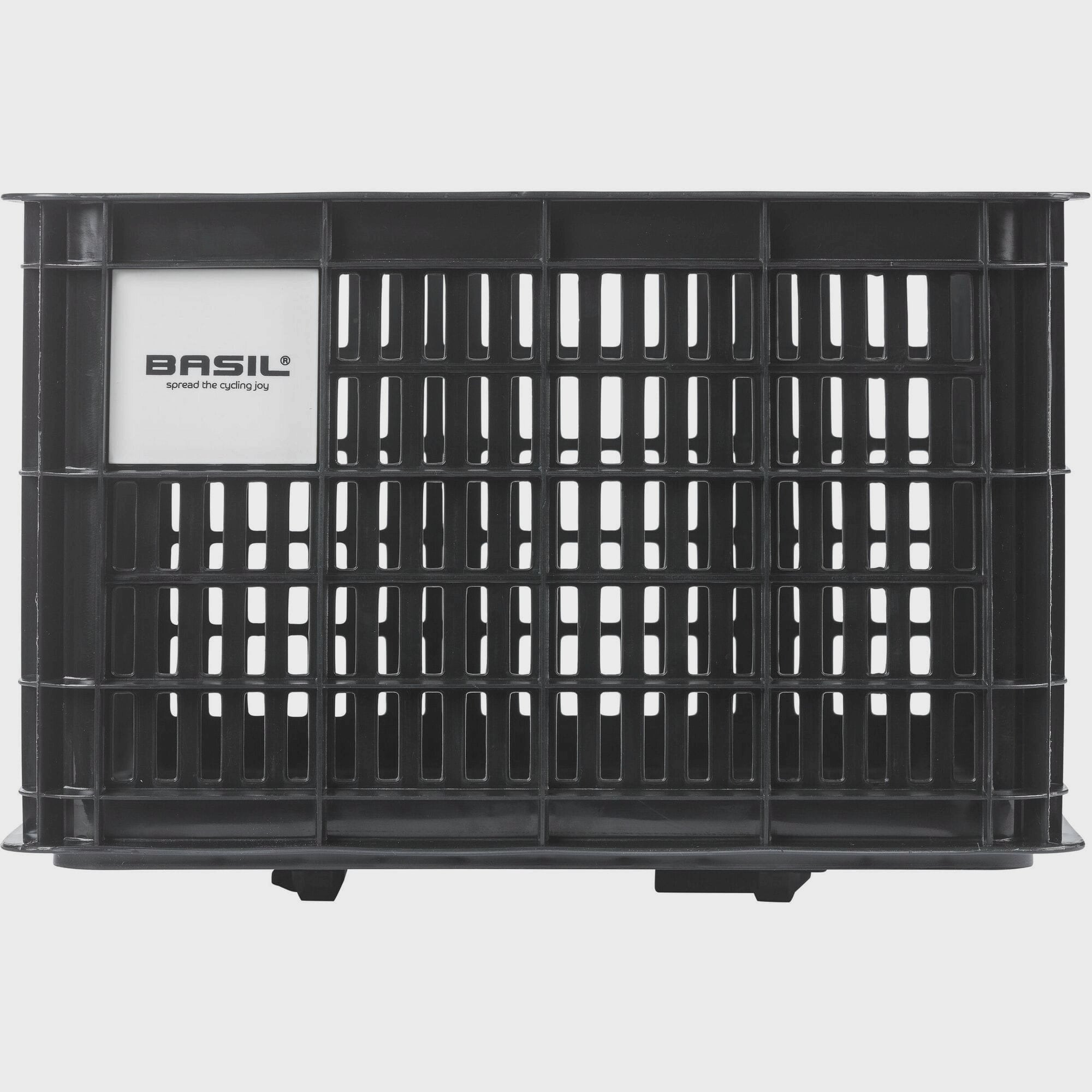 Basil Panniers & Bags - bicycle crate MIK M 29.5L recycled synthetic black