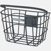 Basil Panniers & Bags - Bremen Alu KF front basket matt black