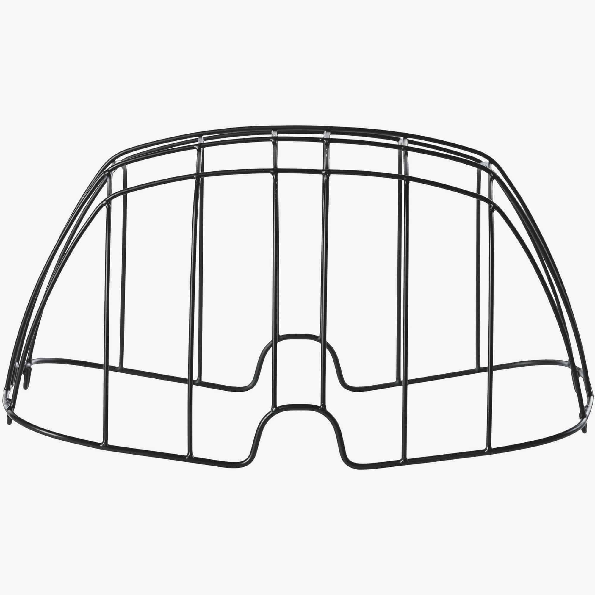 Basil Buddy Space Frame Black dog bike basket safety wire dome accessory mounted on bike for secure pet transport.