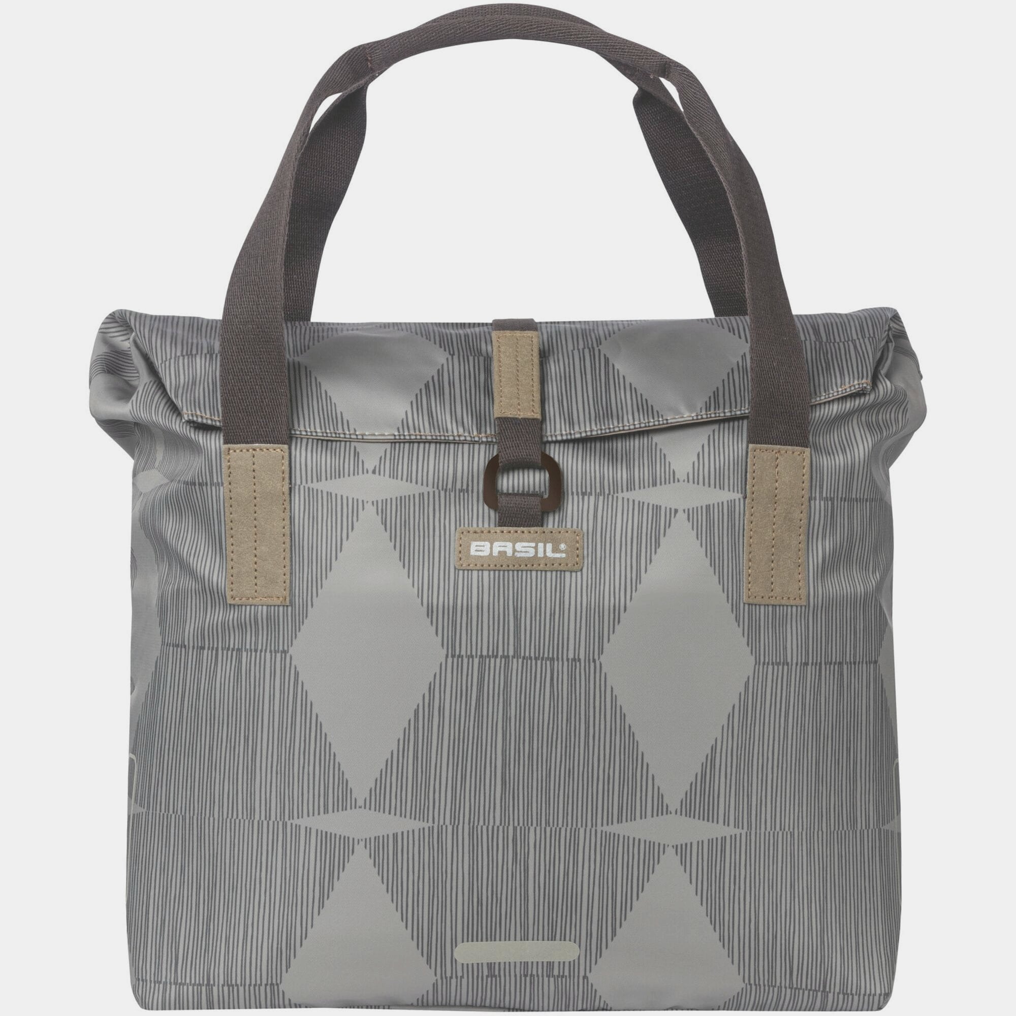 Basil Panniers & Bags - Elegance bicycle shopper 20-26L chateau taupe