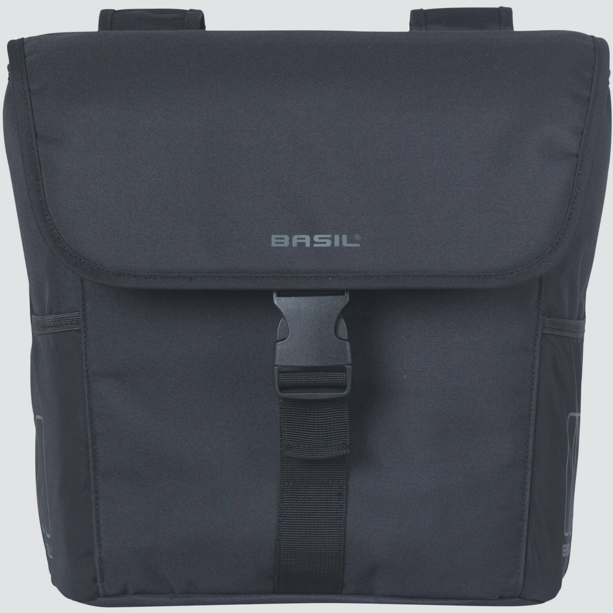 Basil Panniers & Bags - GO double bag 32L solid black