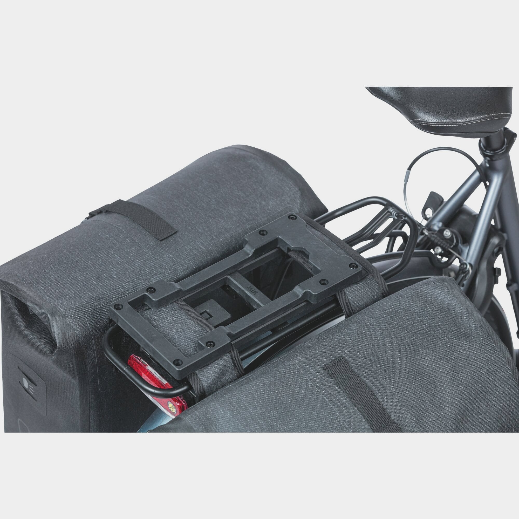 Basil Mounts & Spares - MIK Double Decker for MIK adapterplate black