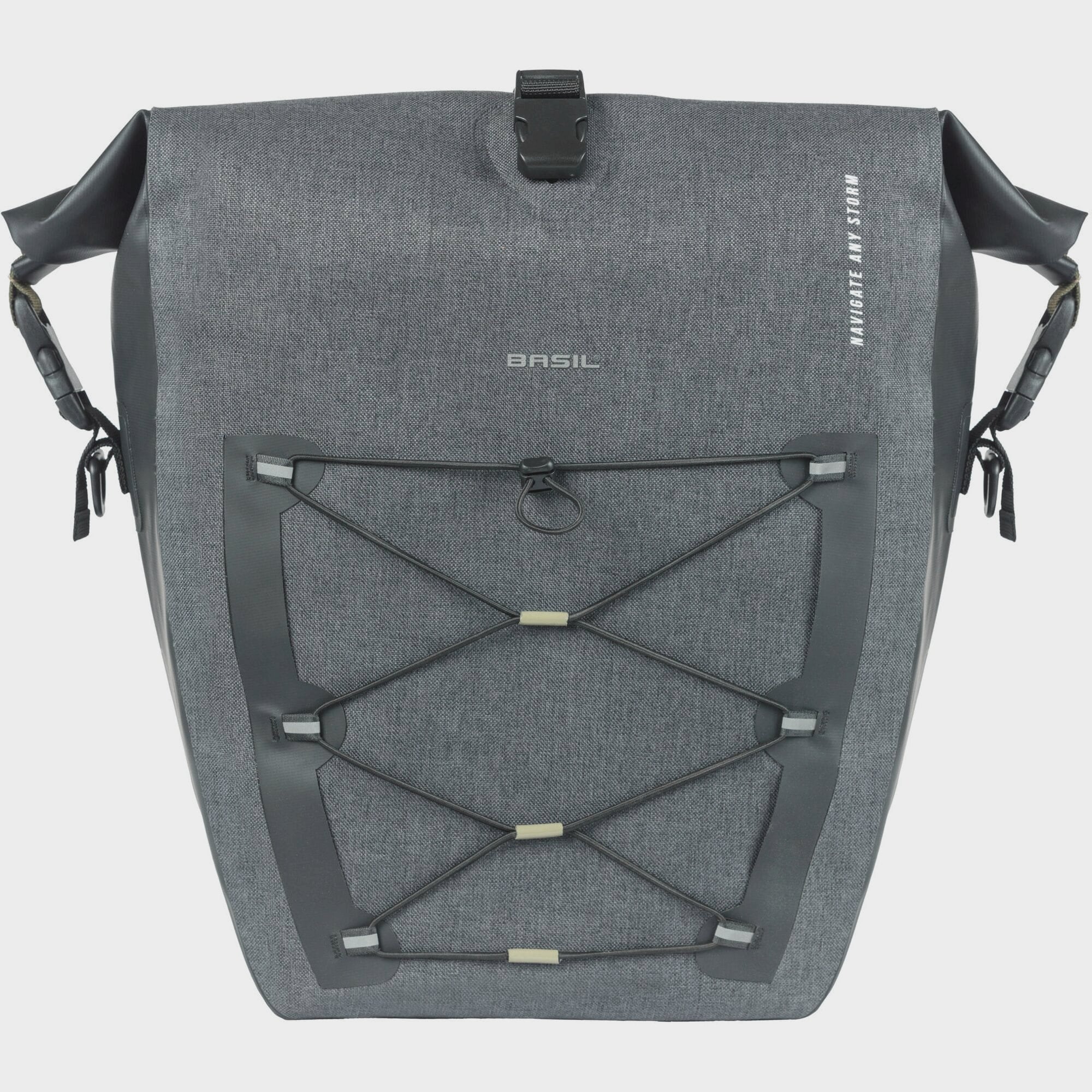 Basil Panniers & Bags - Navigator Storm L single pannier bag 25-31L black