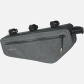 Basil Navigator Storm Frame Bag M 2.2L waterproof black bike accessories with reflective logos mounted on bicycle frame