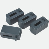 Basil WSL Booster Set 4pcs basket risers for raised carrier fit, cycling accessories for bike carrier or storage enhancement