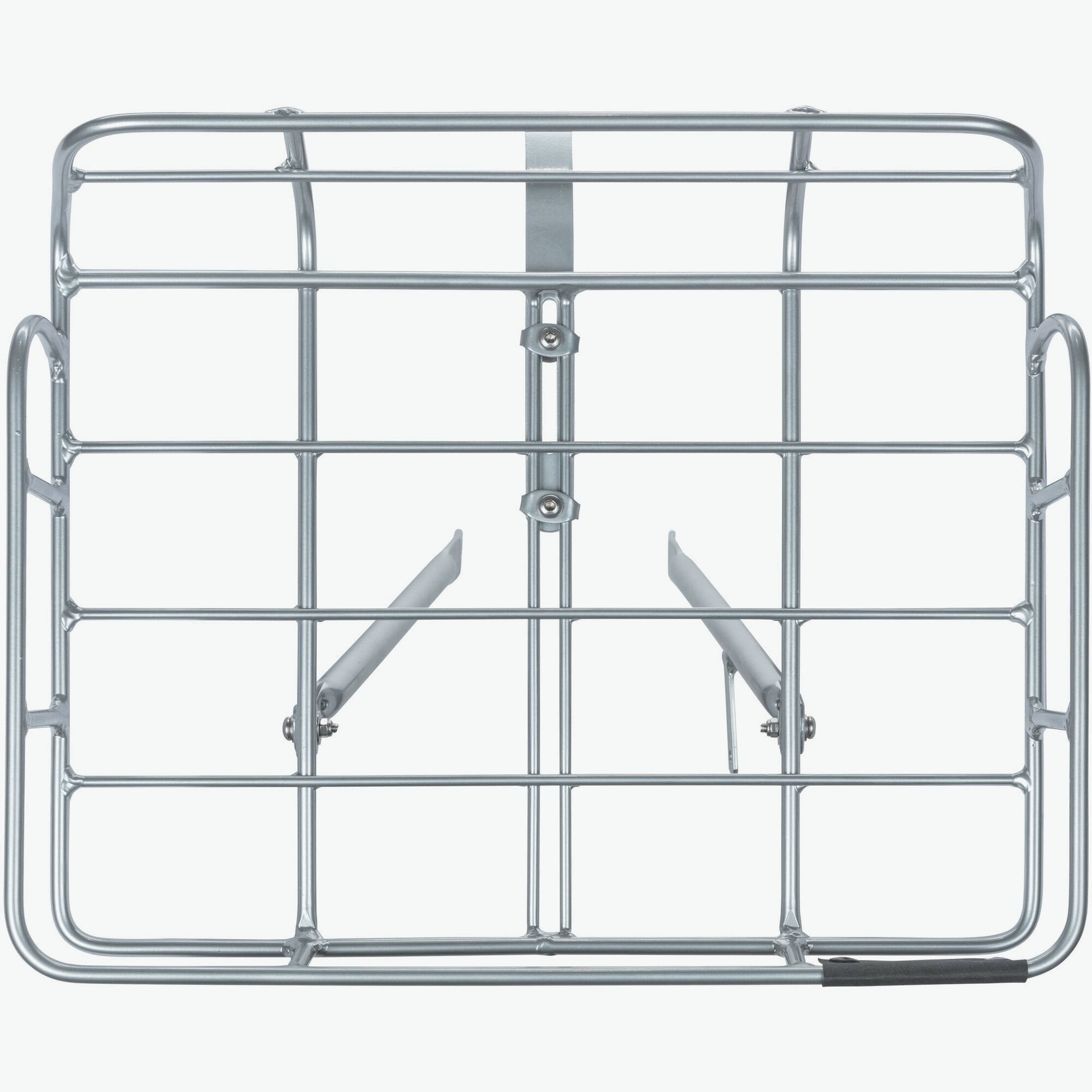 Basil Racks - Portland front carrier aluminium natural