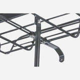 Basil Portland matte black front bike carrier rack for 26-28 inch wheel vintage-style bicycles accessory