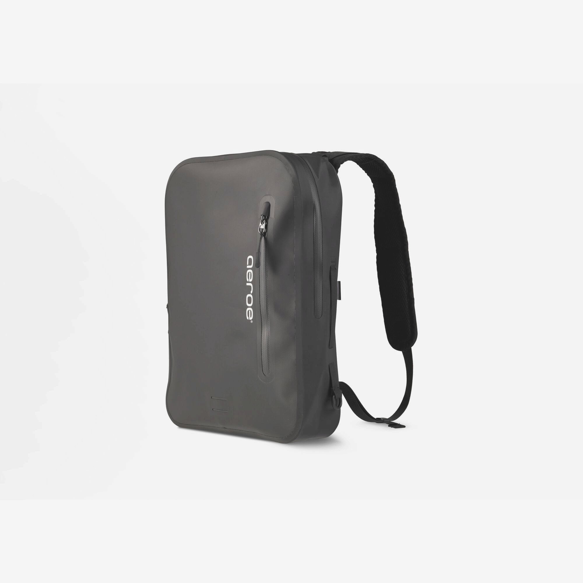 Aeroe QuickLock Urban Backpack 10L waterproof bike bag with versatile carry options, shown with adjustable straps and compact design.