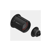 DT Swiss Ratchet LN Freehub Conversion Kit for Shimano 11-Speed road bikes, showing the components and hardware for quick release 130/135mm QR.
