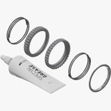 DT Swiss Ratchet DEG hub service and upgrade kit with 90-tooth ratchet, includes grease for maintenance and performance enhancement.