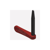 Red DT Swiss Aero Bladed Spoke Holder for wheel building, 0.8-1 mm diameter, bike component tool.