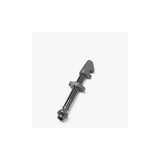 Black DT Swiss lightweight aluminum tubeless valve for 26-35mm deep rims, designed for bicycle wheel components.