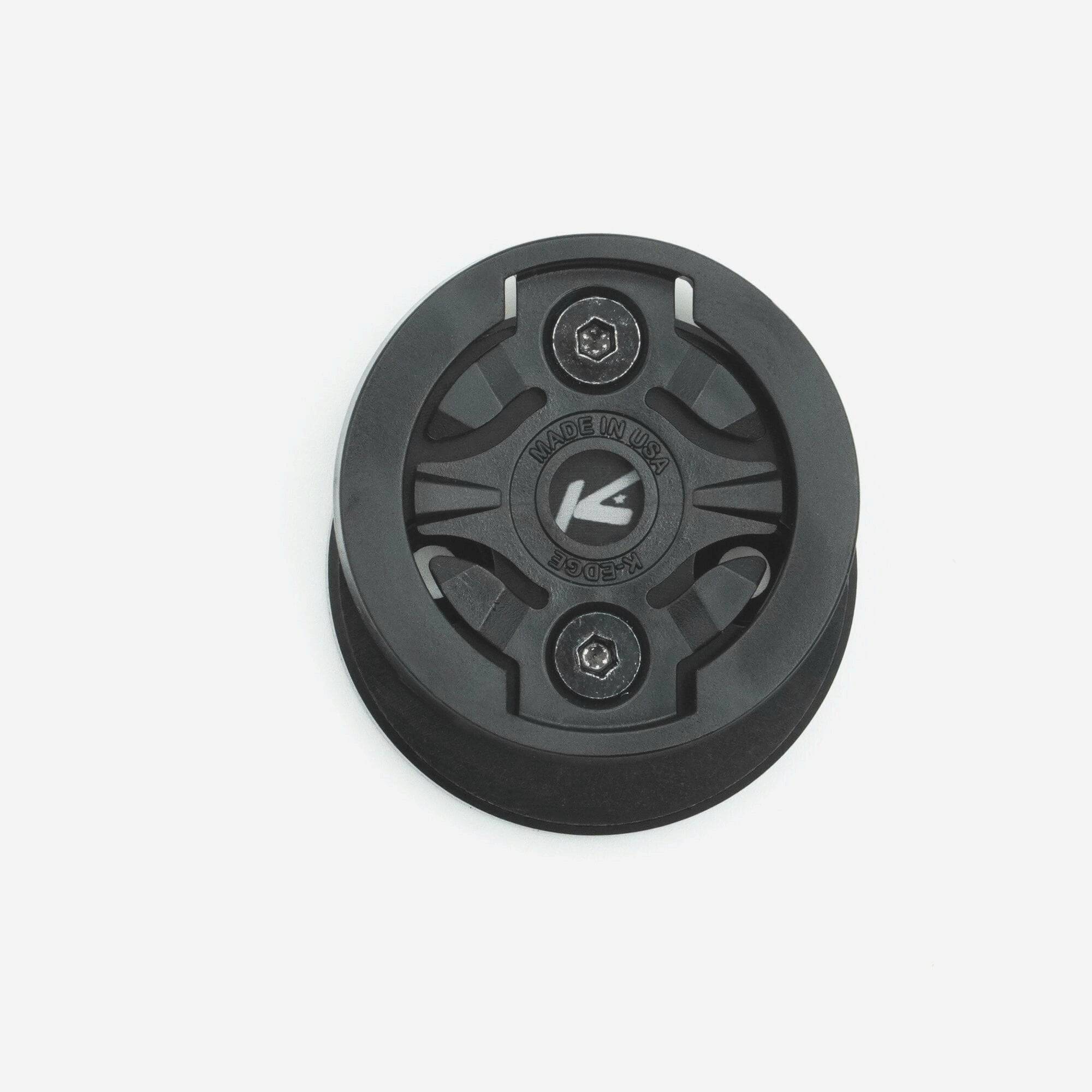 K-Edge off-set spacer for Garmin EDGE 1050 bike computer mounted on K-Edge accessory mount, showing the spacer and mount connection