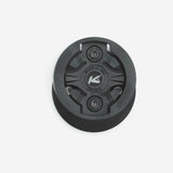 K-Edge off-set spacer for Garmin EDGE 1050 bike computer mounted on K-Edge accessory mount, showing the spacer and mount connection