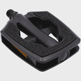 M Part SANDBLOCK© anti-slip bike pedal with reflector, designed for commuting and leisure cycling, featuring textured surface for grip.