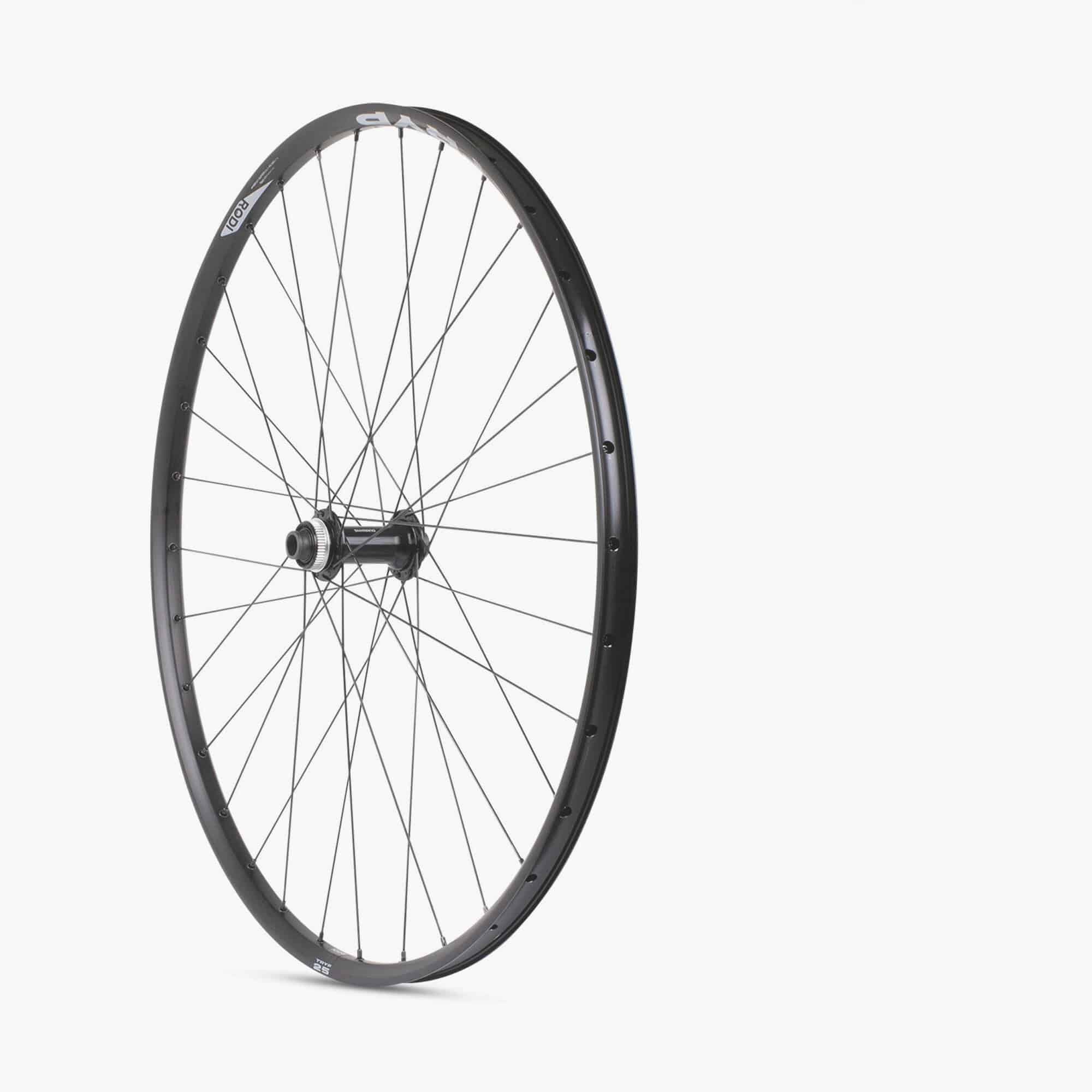 M Part Wheels M25 v2 29-inch boost front MTB wheel with tubeless-ready hub and 110x15mm axle, suitable for mountain biking.