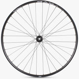 M Part Wheels M25 v2 29-inch boost front MTB wheel with tubeless-ready hub and 110x15mm axle for mountain biking.