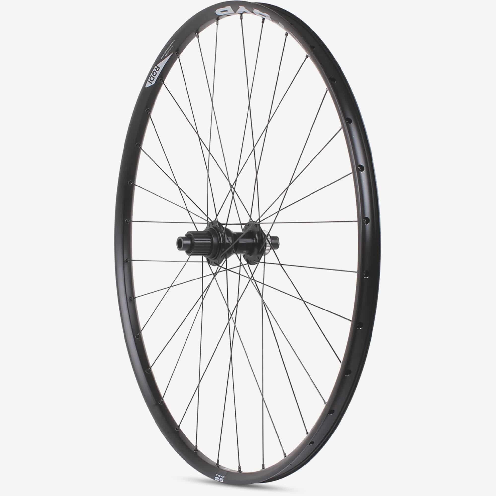 M Part Wheels M25 v2 29-inch rear MTB wheel with Shimano hub, 148x12mm Boost, 12-speed compatible, durable mountain bike component.