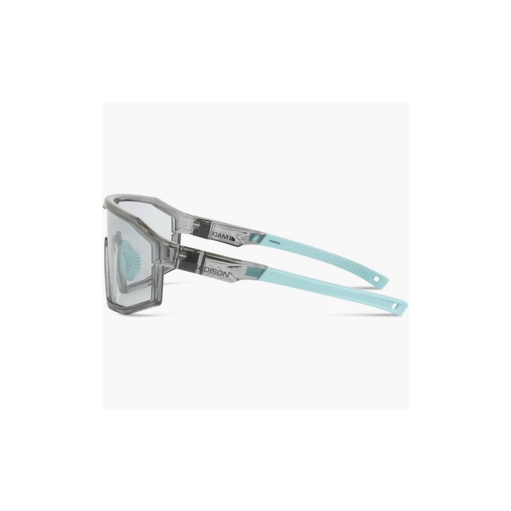 Madison Eyewear Cipher matte black photochromic sunglasses with cat 1-3 lenses, suitable for stylish eye protection.