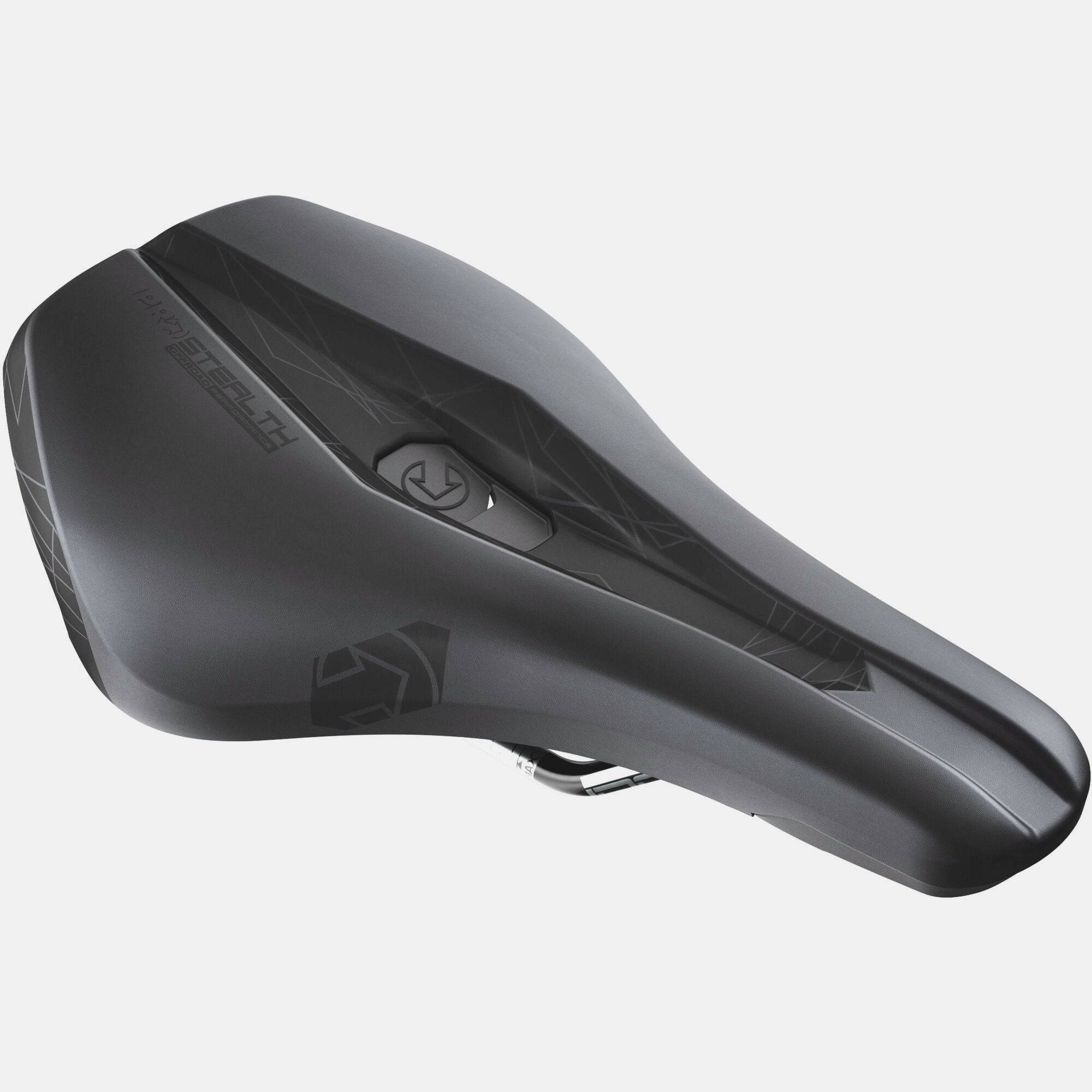 PRO Stealth Offroad Performance Bike Saddle for mountain and gravel racing, with durable design and ergonomic shape.