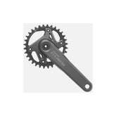 Shimano CUES FC-U6000-1 2-piece 32T road bike chainset with 175mm crank arms and 55mm chainline for 9/10/11-speed bikes