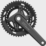 Shimano CUES FC-U6040-2 road bike crankset with 172.5mm arms, 46-32T chainrings, HollowTech II design for 9/10-speed bikes.