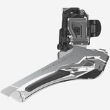 Shimano CUES FD-U6030 double front derailleur for 9/10-speed bicycles, LINKGLIDE down swing, 28.6-34.9mm mount