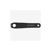 Shimano FC-RX600 left hand crank arm 165mm replacement bike component, showing the black crank arm with mounting hole.