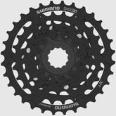 Shimano Tourney CS-HG210 7-speed bike cassette with 12-32T gears, designed for smooth shifting and reliable cycling performance.