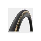 Black Vittoria Corsa Pro Speed 700x29c TLR tubeless ready wide rim G2.0 road bike tyre with tan sidewalls and detailed tread pattern.