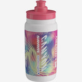 Elite Fly Team racing cycling bottle, lightweight 550ml and 750ml hydration bidon, with ergonomic design for cyclists.