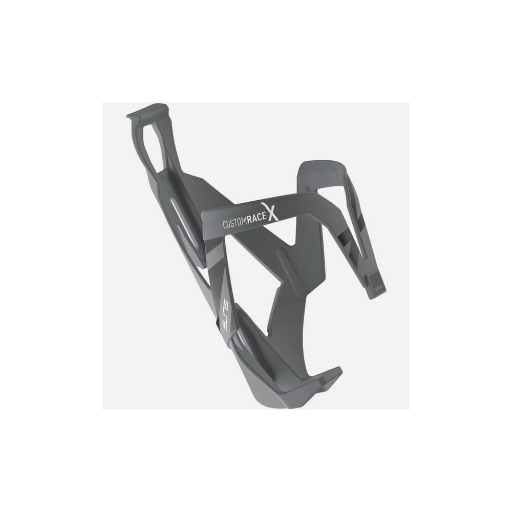 Elite Cages Custom Race X resin bike bottle cage, lightweight cycling accessory designed for secure bottle holding during rides.