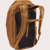 Thule Chasm Recycled 26L backpack with weather-resistant fabric, durable design, and padded laptop compartment.