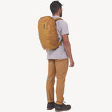 Thule Chasm Recycled 26L backpack with weather-resistant fabric, durable design, suitable for laptops and everyday accessories.