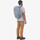 Thule Chasm Recycled 26L backpack with weather-resistant exterior and padded laptop compartment, perfect for durable daily use.