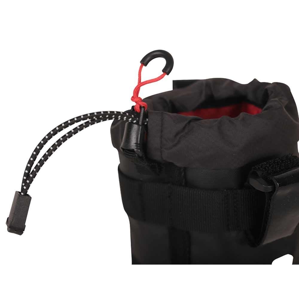 Zefal Bike Packing Z Adventure Pouch Bag mounted on bicycle handlebar, 1L capacity, handlebar accessory for bike gear storage