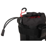Zefal Bike Packing Z Adventure Pouch Bag mounted on bicycle handlebar, 1L capacity, handlebar accessory for bike gear storage