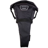 Zefal Z Adventure R5 5L waterproof bikepacking saddle bag attached to a bicycle for cycling gear storage.