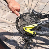 Zefal ZB Brush Set for bike cleaning, includes brushes for wheels, chains, and frames, ideal for workshop use.