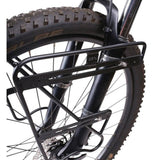 Zefal Raider front bike rack made of adjustable aluminum, designed for securing luggage on a bicycle's front carrier.