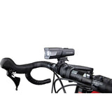Zefal Supervision R150 and F200 bike light set with front and rear USB-C rechargeable LED lights on a bike.