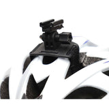 Zefal helmet light bracket with GoPro interface for secure mounting of bike lights, accessories, and cameras on helmets.
